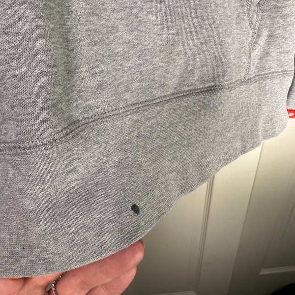 Nike Grey Pullover Hoodie Sweatshirt - Medium - Picture 2 of 7
